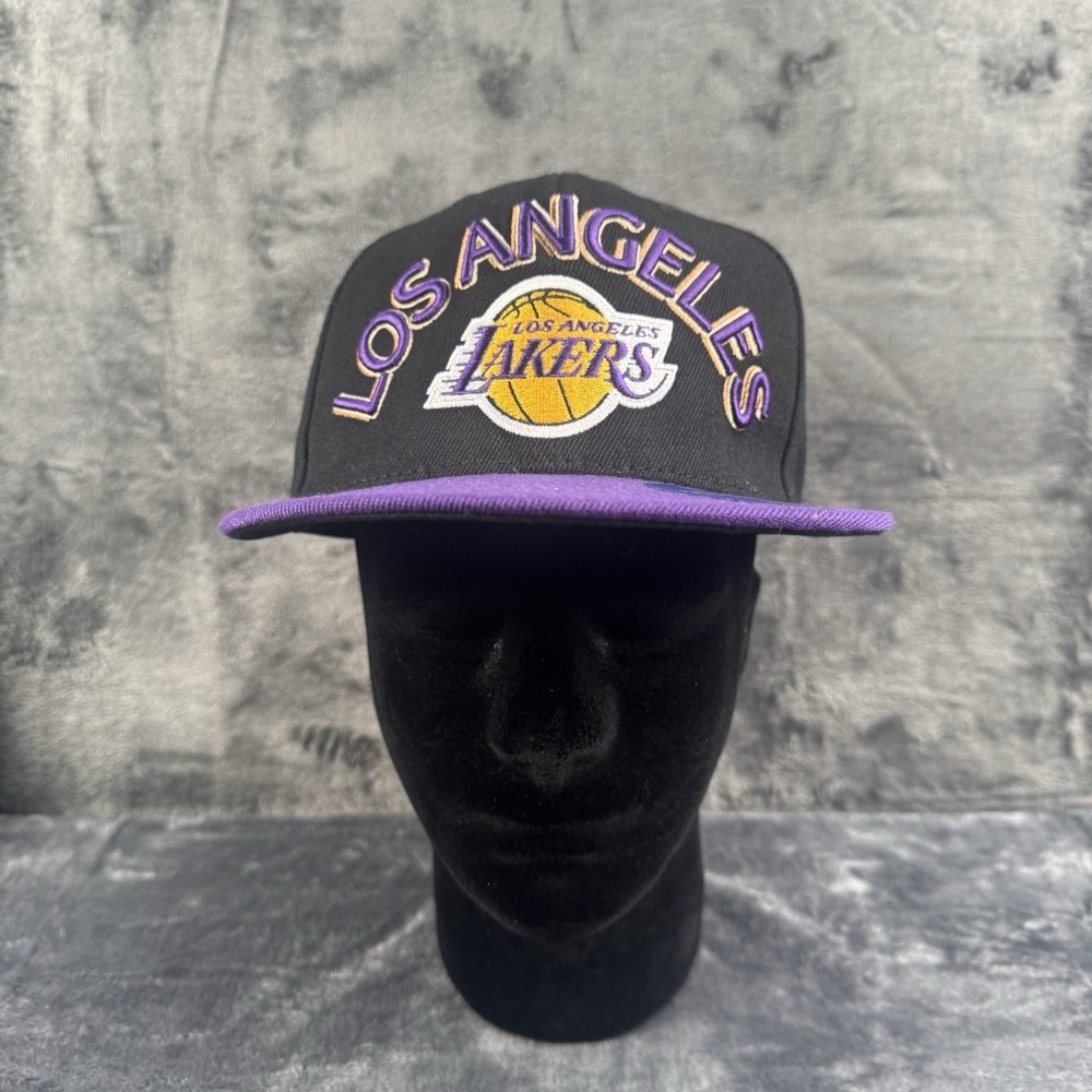 Ultra Game Los Angeles Lakers‎ Snapback Hat Purple Black NBA One Size Unisex